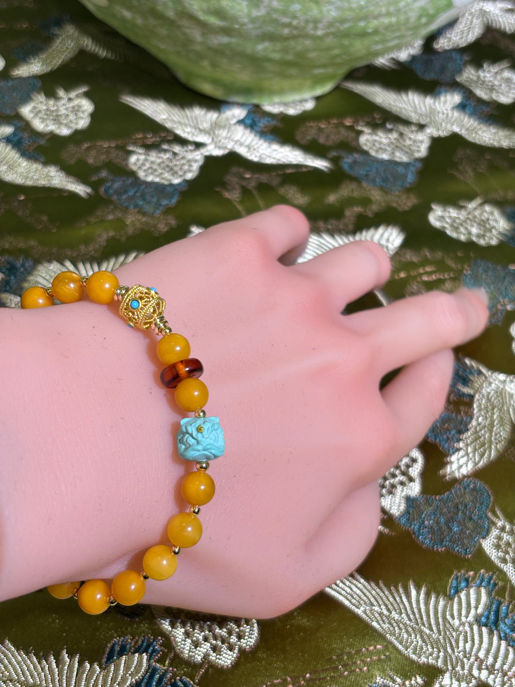 Natural Amber Original Fashion Bracelet