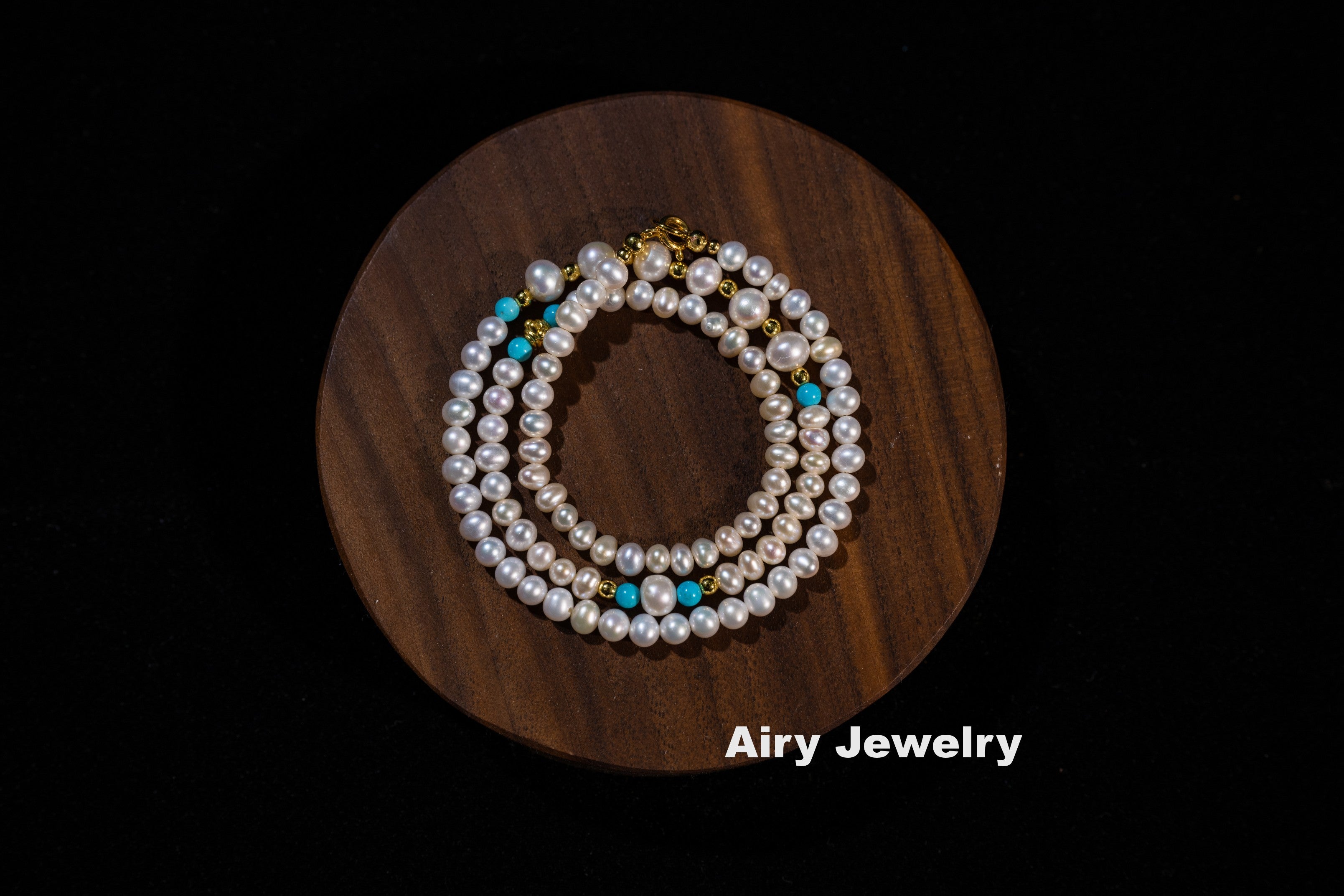 Natural pearl bracelet/necklace